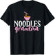 Noodles Grandma T-Shirt - T-Shirt | Black
