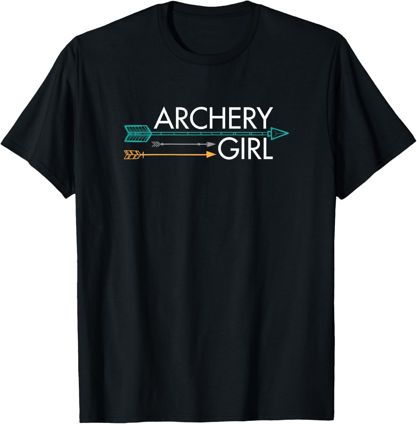 Archery Girl T-Shirt - T-Shirt | Black