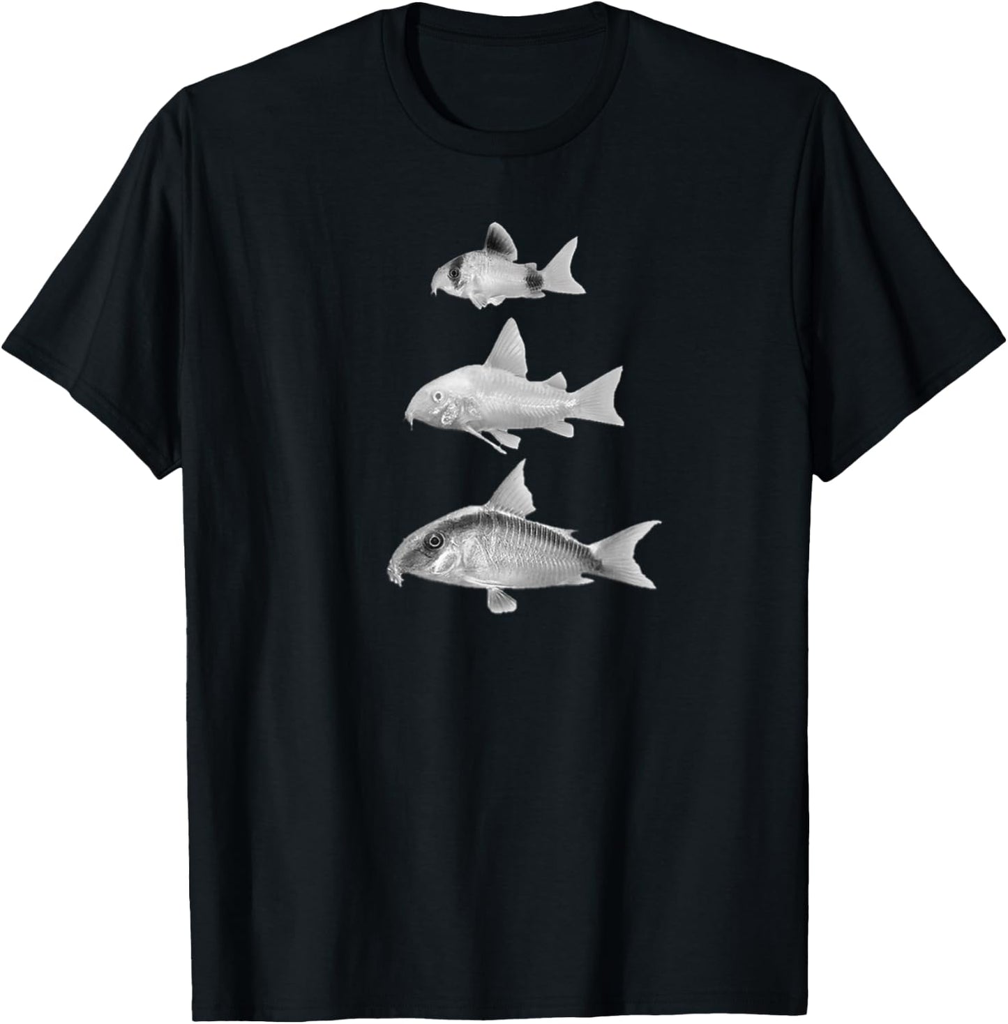 Corydoras Cory Catfish Panda Cory Aquarium Fish T-Shirt - T-Shirt | Black