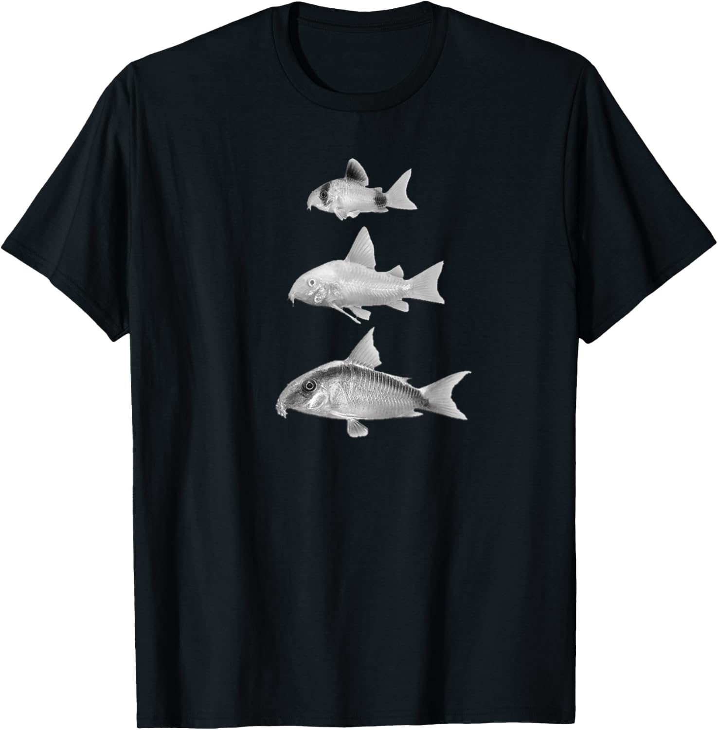 Corydoras Cory Catfish Panda Cory Aquarium Fish T-Shirt - T-Shirt | Black