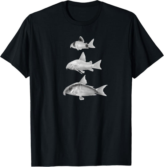 Corydoras Cory Catfish Panda Cory Aquarium Fish T-Shirt - T-Shirt | Black