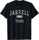 Jarrell Texas TX Vintage T-Shirt - T-Shirt | Black