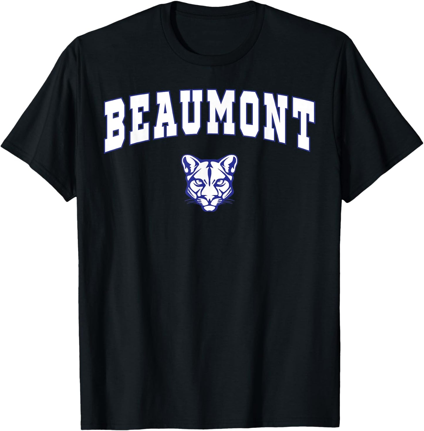 Beaumont High School Cougars C2 T-Shirt - T-Shirt | Black