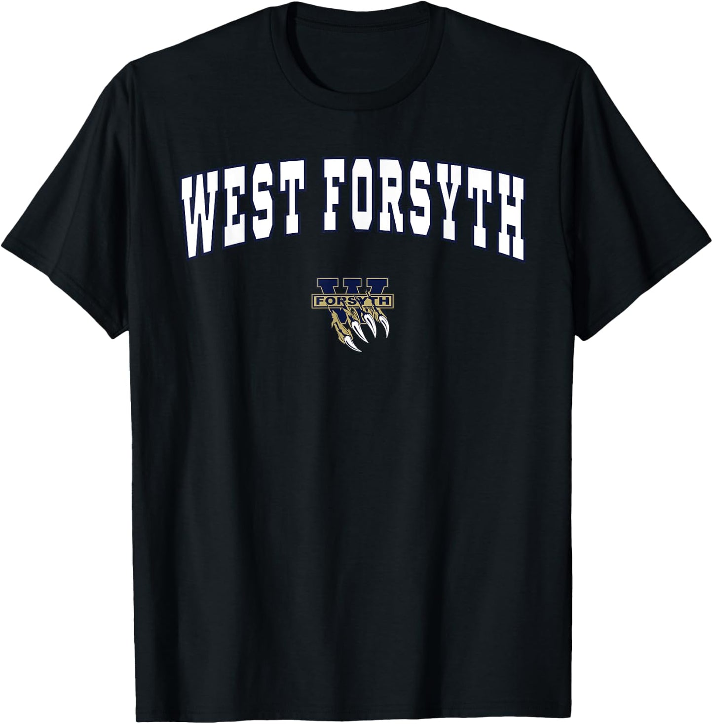 West Forsyth High School Wolverines T-Shirt - T-Shirt | Black