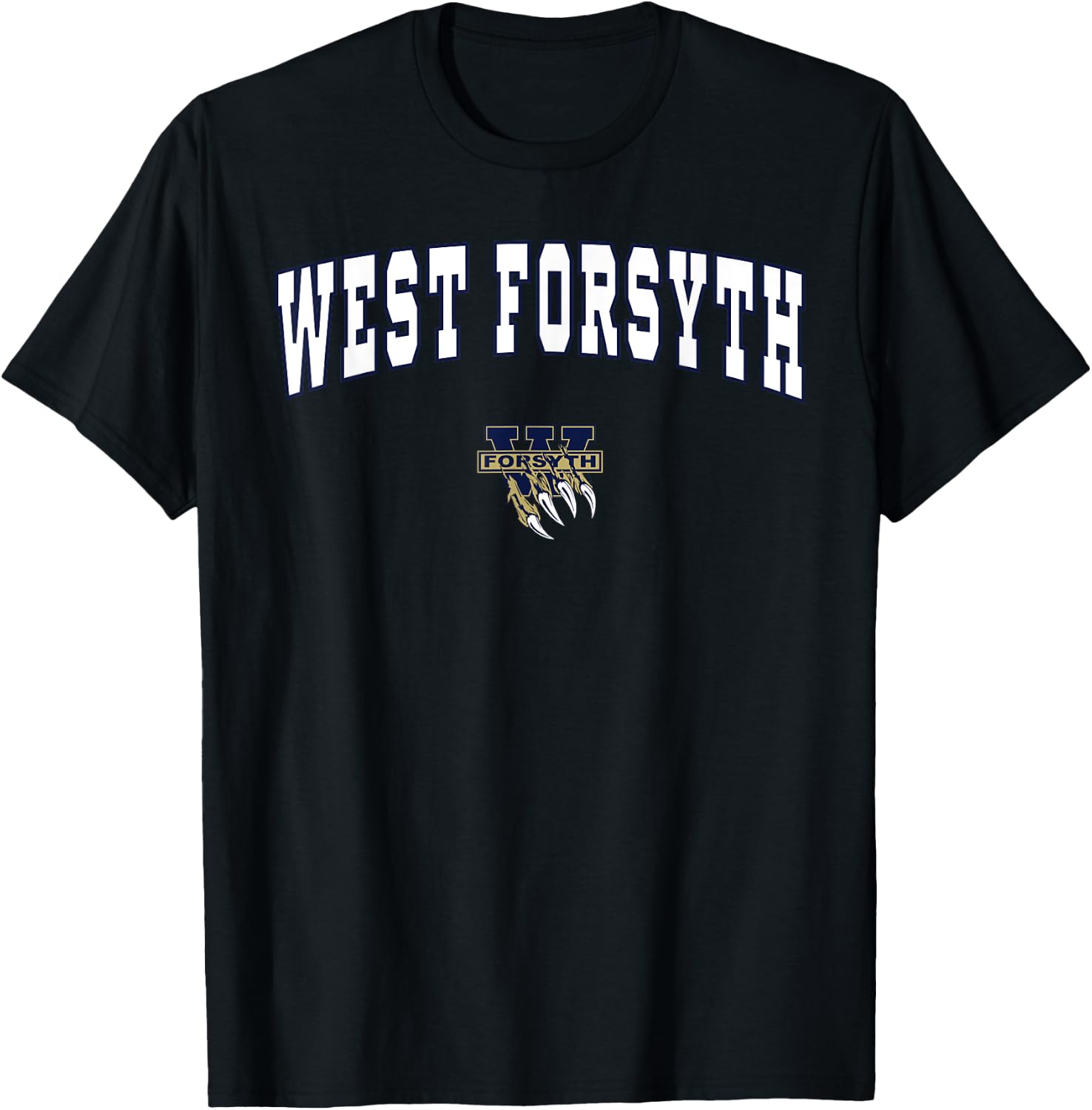 West Forsyth High School Wolverines T-Shirt - T-Shirt | Black