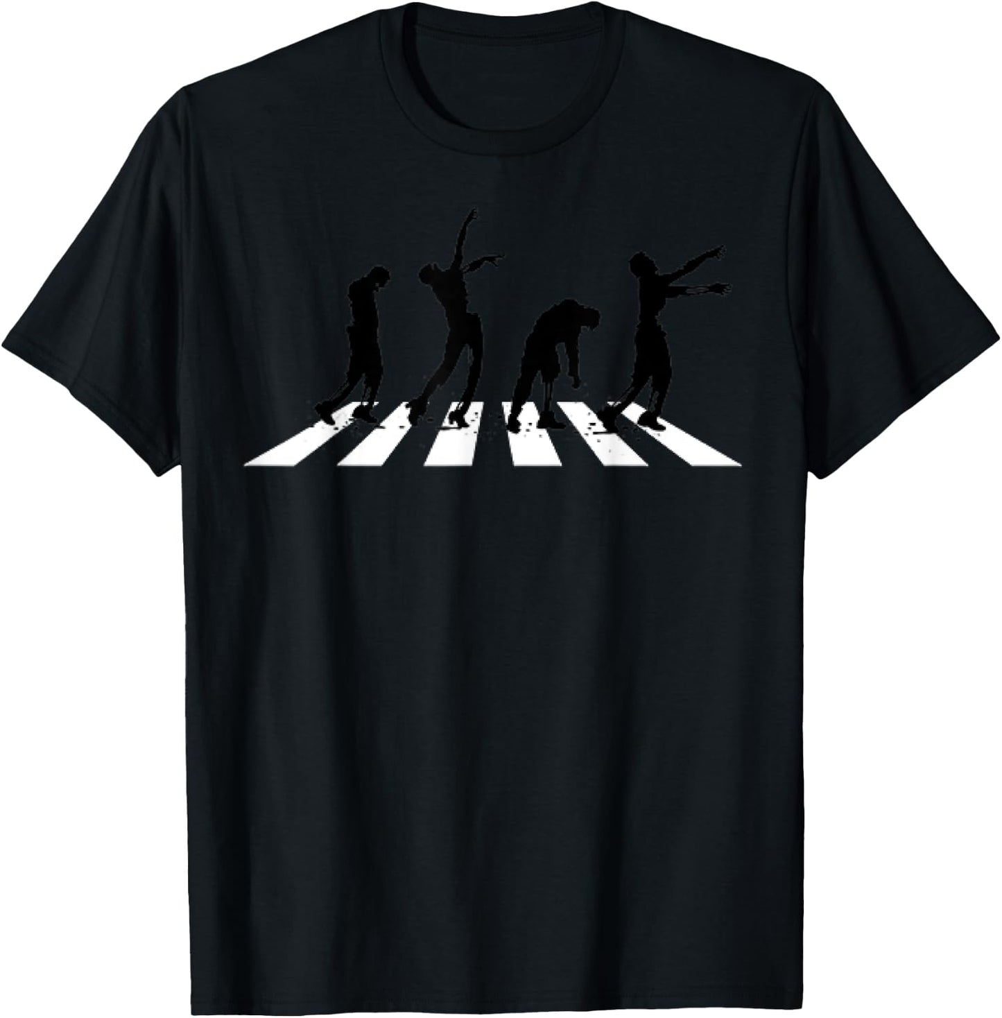 Abbey Road Walking Zombie Halloween T-Shirt - T-Shirt | Black