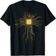 Computer Geek CPU Processor PCB Board Gamer Programmer T-Shirt - T-Shirt | Black