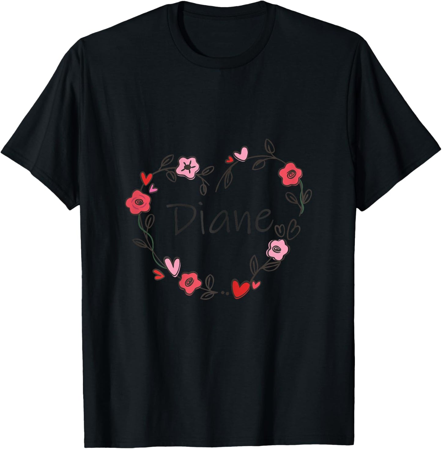 Diane T-Shirt - T-Shirt | Black