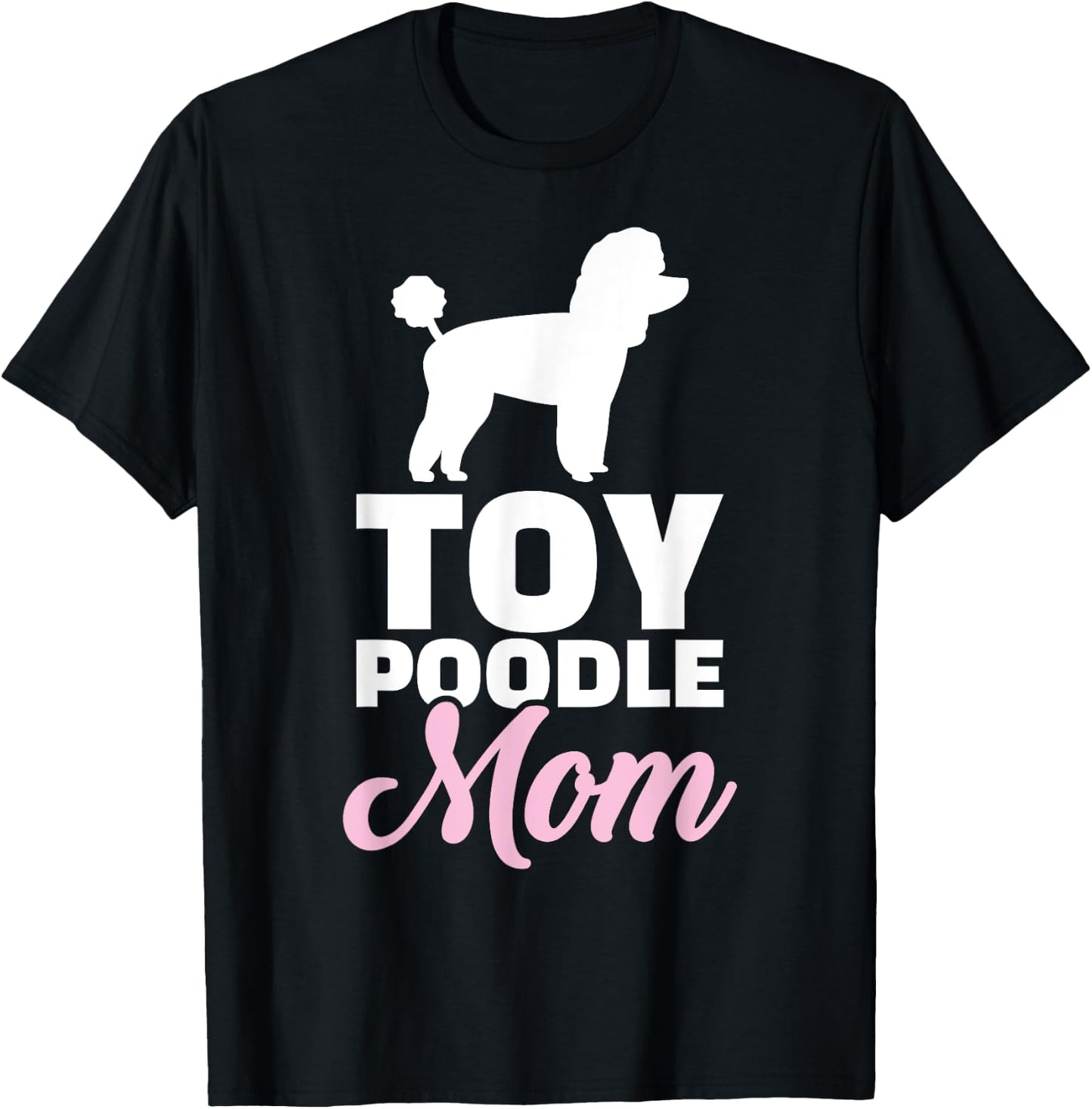 Toy poodle mom T-Shirt - T-Shirt | Black