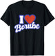 I Love Berube T-Shirt - T-Shirt | Black