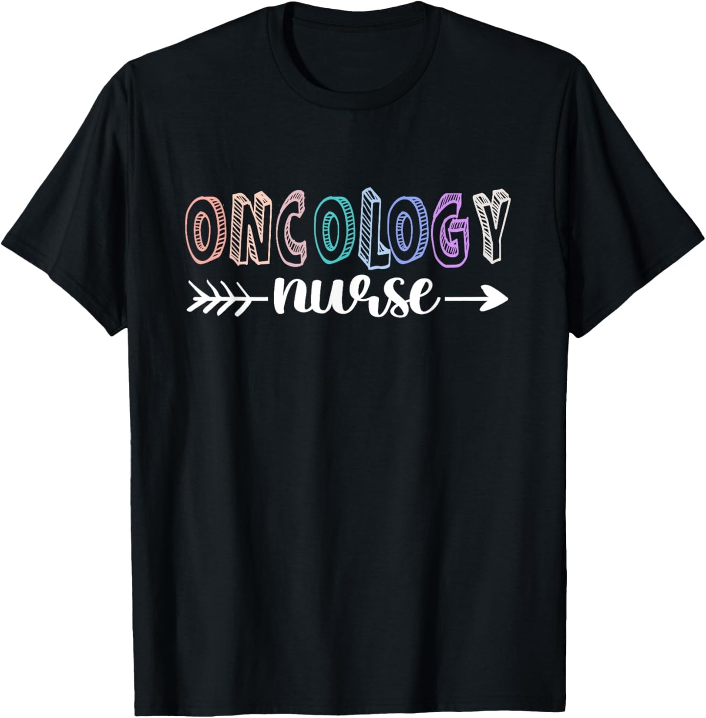 Oncology Nurse Nurses Nursing Cancer Oncology Nurse T-Shirt - T-Shirt | Black