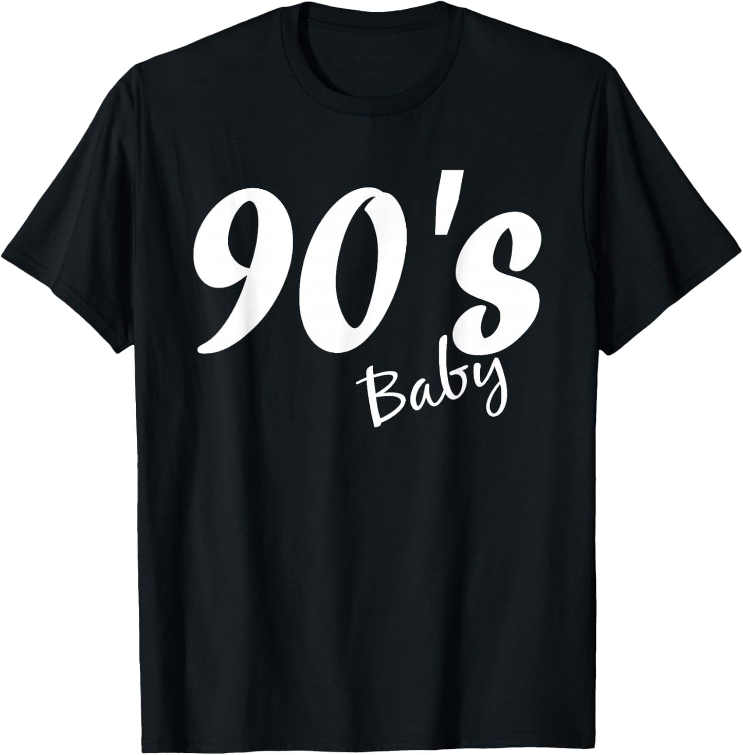 90s Baby 90's Party T-Shirt - T-Shirt | Black