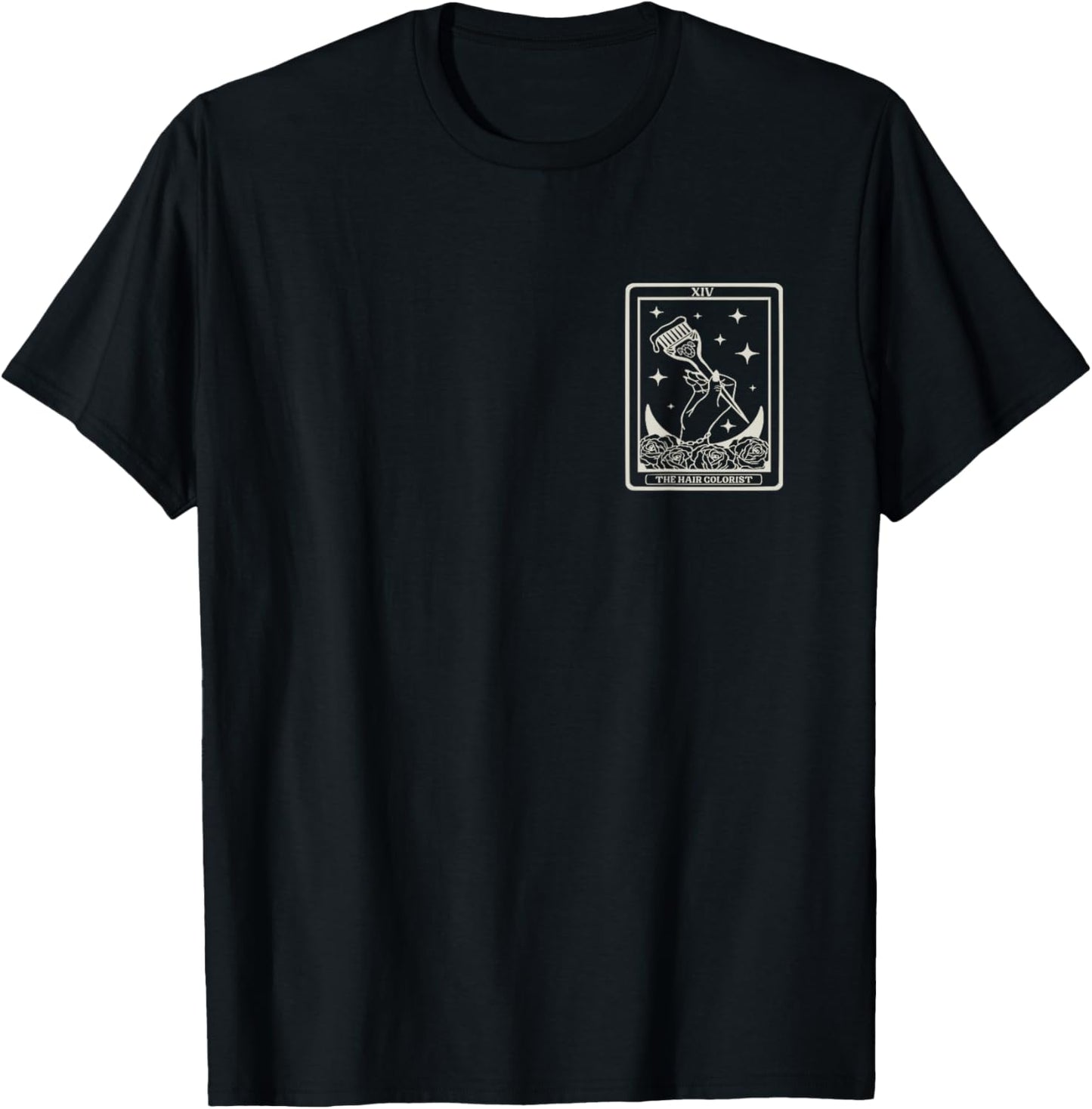 The Hair Colorist Tarot Card The Hair Colorist T-Shirt - T-Shirt | Black