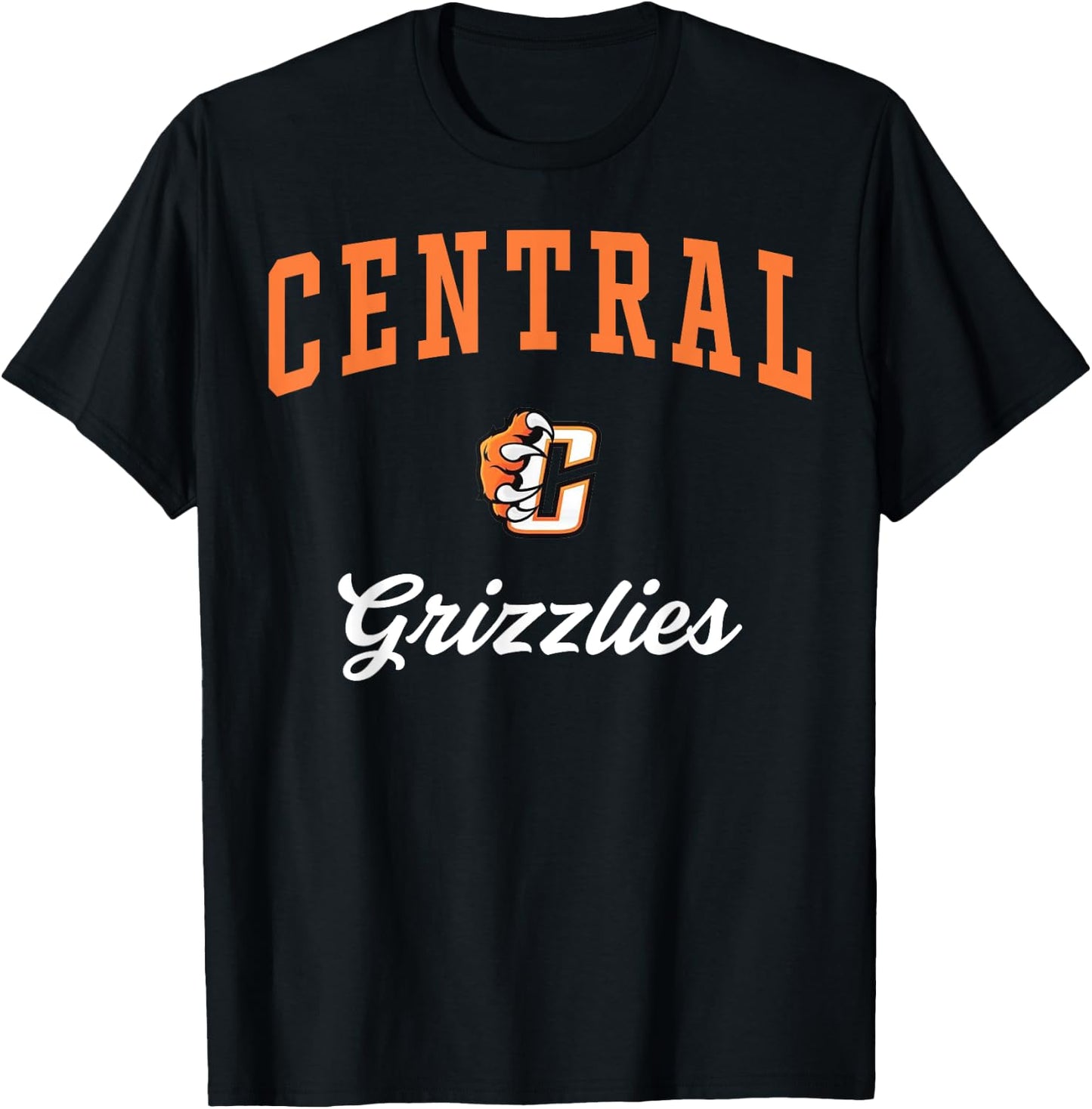 Central High School Grizzlies C3 T-Shirt - T-Shirt | Black