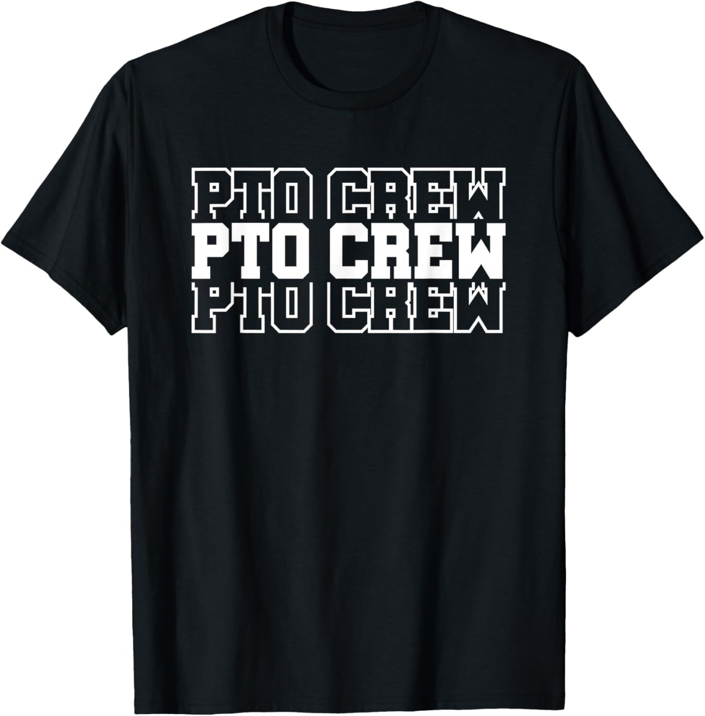 PTO Crew T-Shirt - T-Shirt | Black