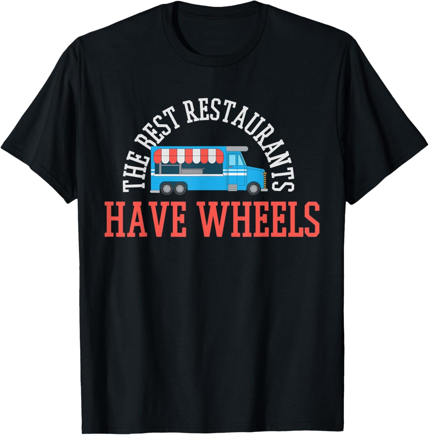 Food Truck Food Festival T-Shirt - T-Shirt | Black