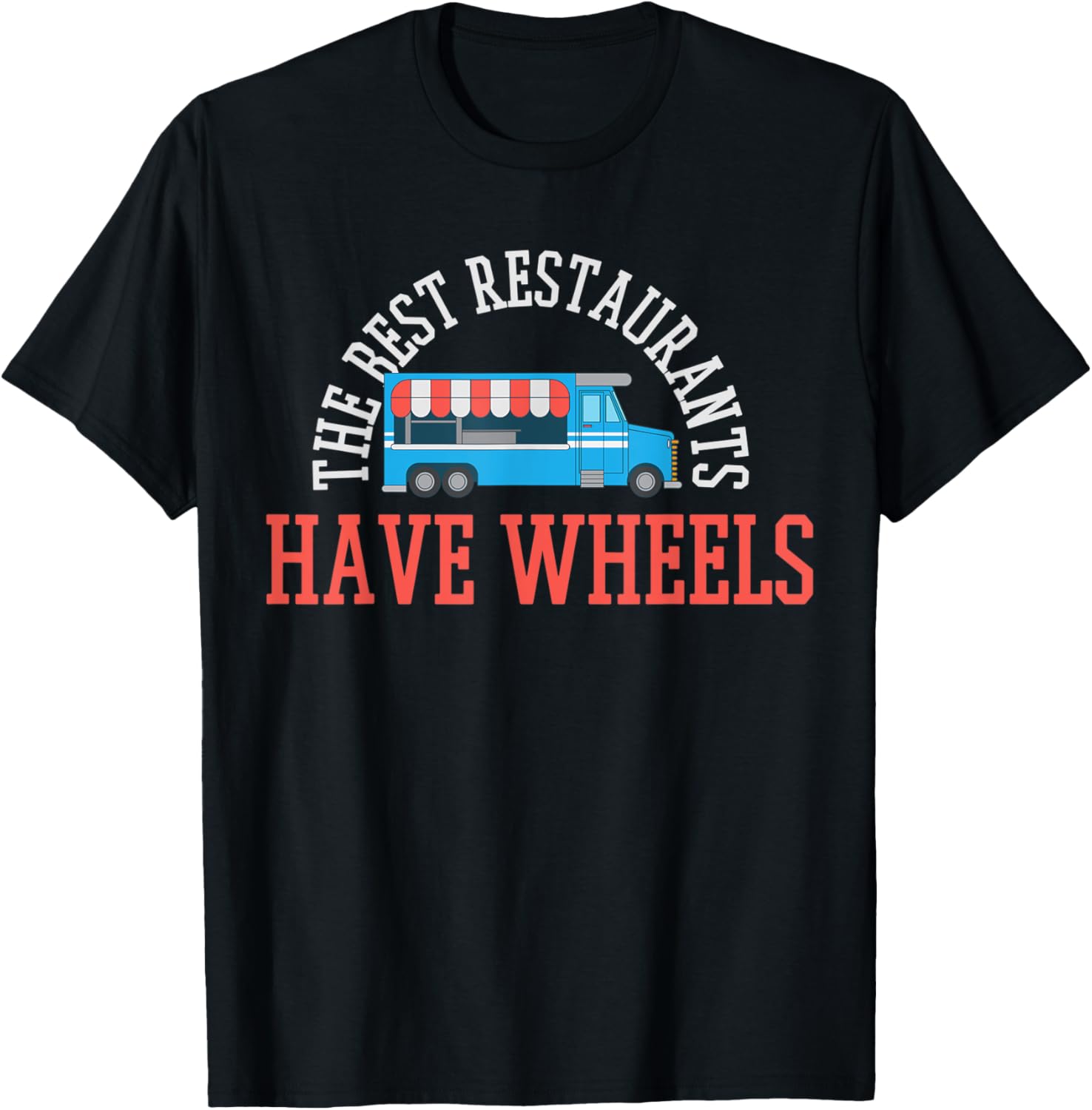Food Truck Food Festival T-Shirt - T-Shirt | Black