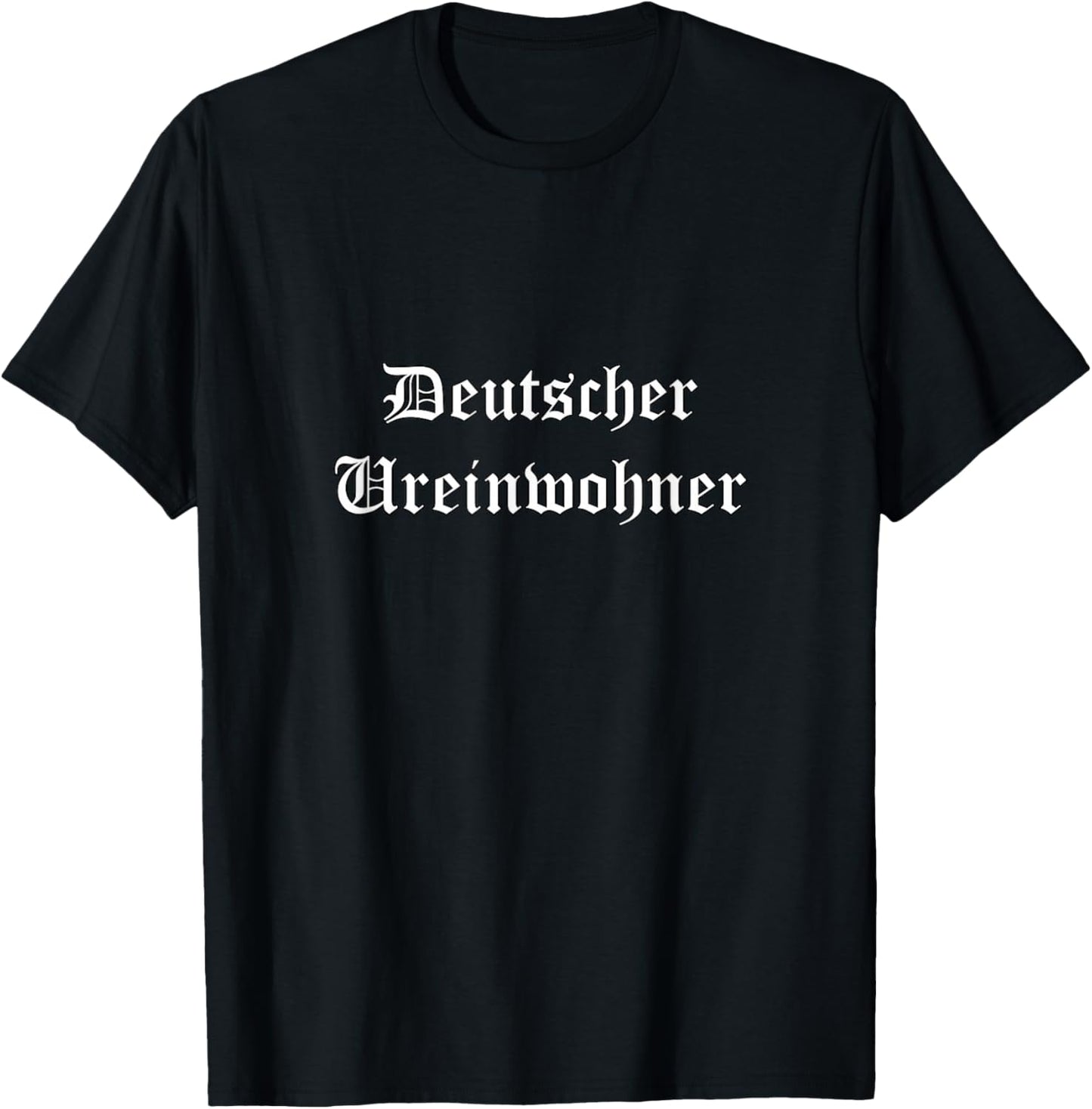 Deutscher Ureinwohner T-Shirt - T-Shirt | Black