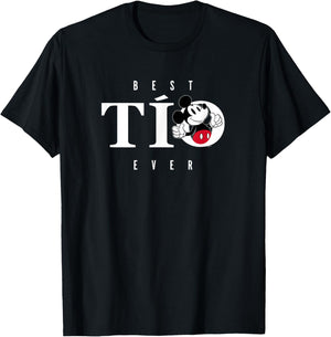 Disney Mickey Mouse Thumbs Up Best TIO Ever Father's Day T-Shirt - T-Shirt | Black