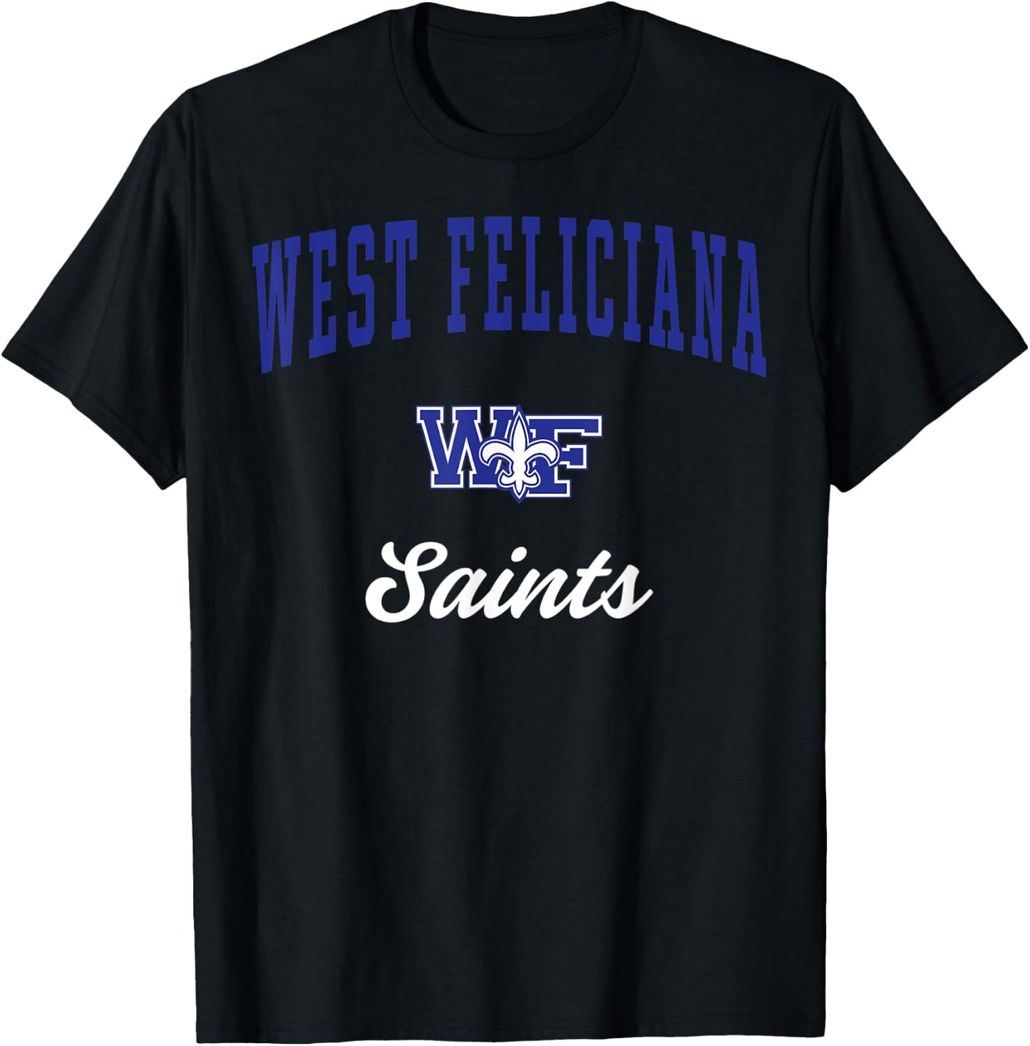 West Feliciana High School Saints C3 T-Shirt - T-Shirt | Black
