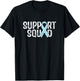 Support Squad Prostate Cancer Awareness T-Shirt - T-Shirt | Black