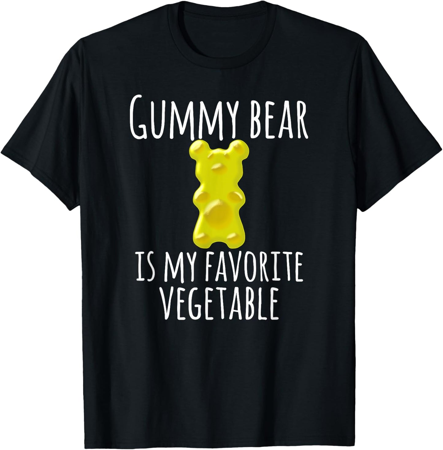 Love Gummy Bear Gift Adults And Kids -Kids Black Small Classic Fit Short Sleeve T-Shirt - T-Shirt | Black