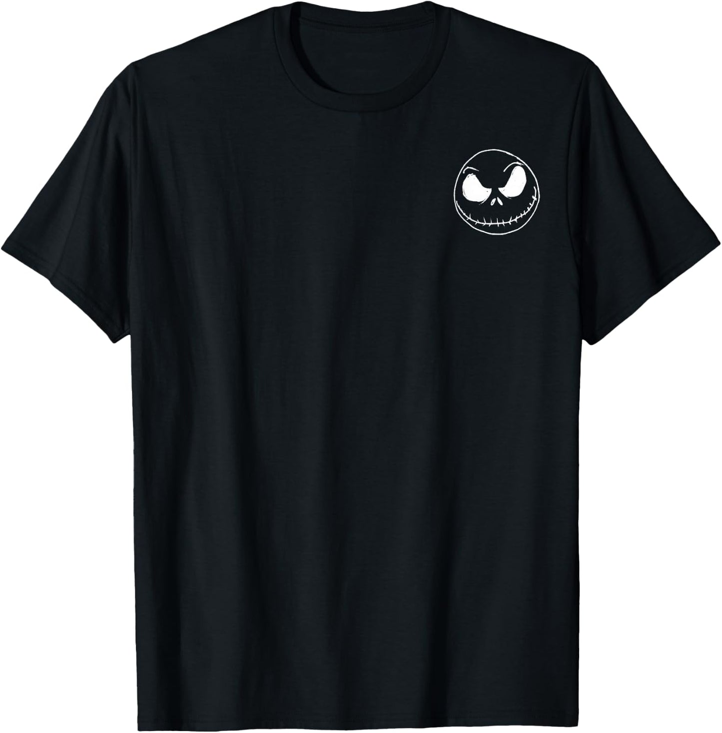 Disney The Nightmare Before Christmas Jack Scribble Pocket T-Shirt - T-Shirt | Black