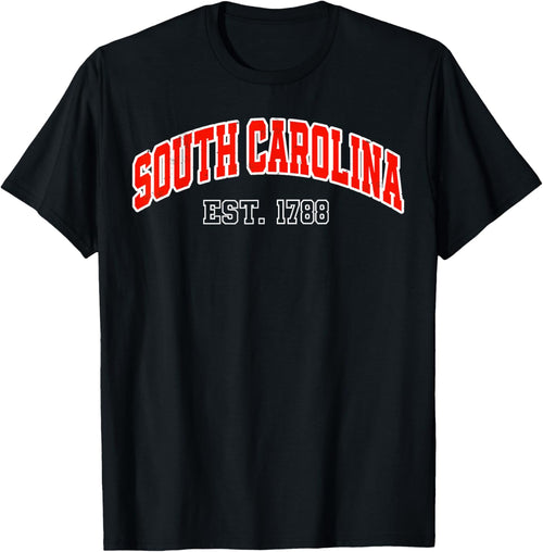 Retro South Carolina State Souvenir SC Vintage Sport Varsity
