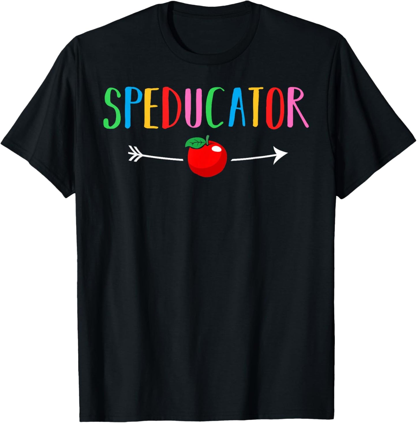 Speducator Teacher Educator School Teacher Special Education T-Shirt - T-Shirt | Black