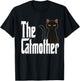 Cat Mother The Catmother Crazy Cat Mom Mama Men Women T-Shirt - T-Shirt | Black