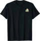 Cute Turtle Pocket Kawaii Animal Lover Graphic Art T-Shirt - T-Shirt | Black