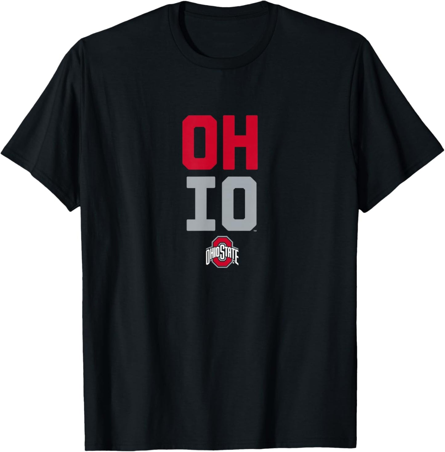 Ohio State Slogan: OH-IO T-Shirt - T-Shirt | Black