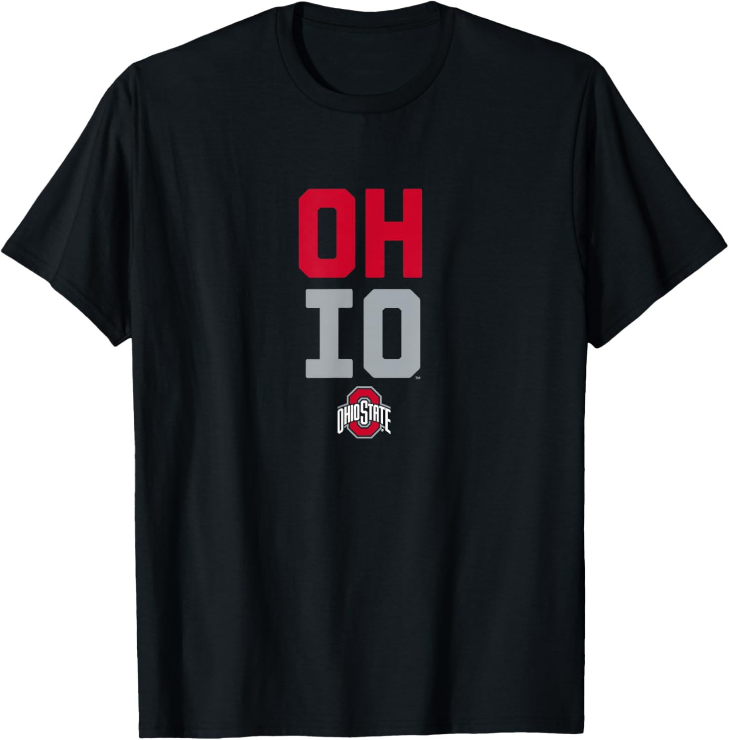 Ohio State Slogan: OH-IO T-Shirt - T-Shirt | Black