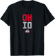 Ohio State Slogan: OH-IO T-Shirt - T-Shirt | Black