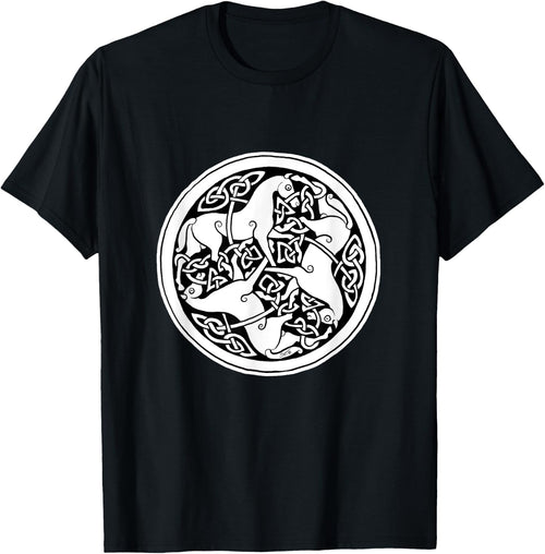 Celtic Art - Horse Pattern - Book of Kells
