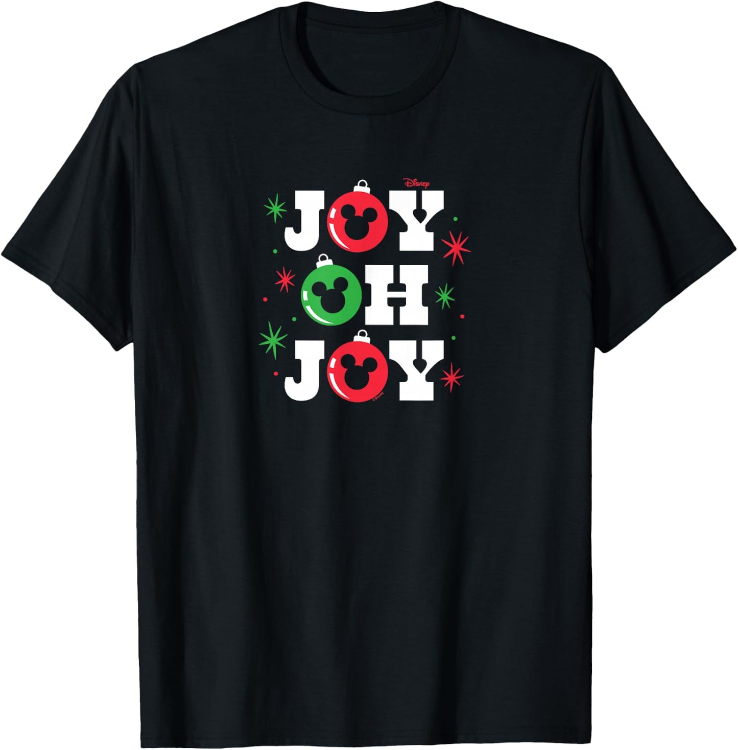 Disney - Mickey Joy Oh Joy T-Shirt - T-Shirt | Black