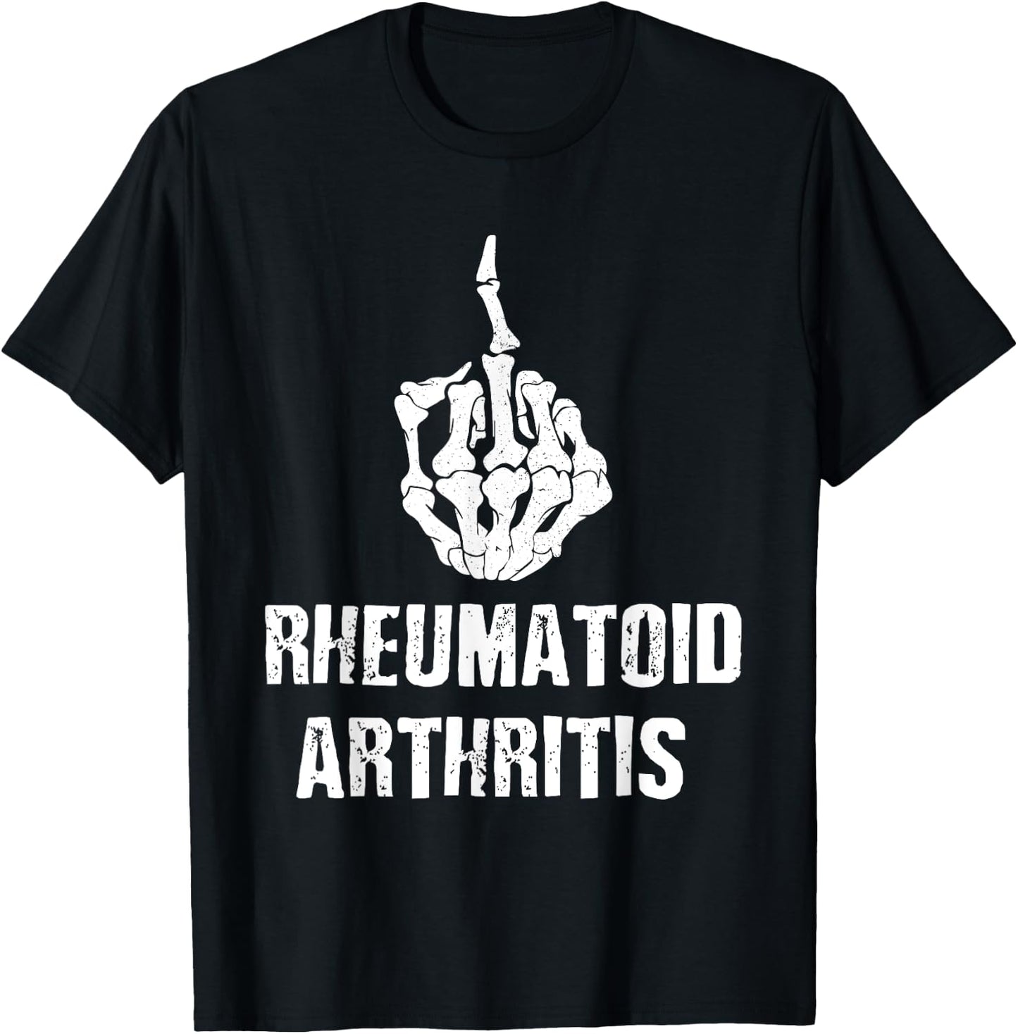 Funny Rheumatoid Arthritis Support Joints T-Shirt - T-Shirt | Black