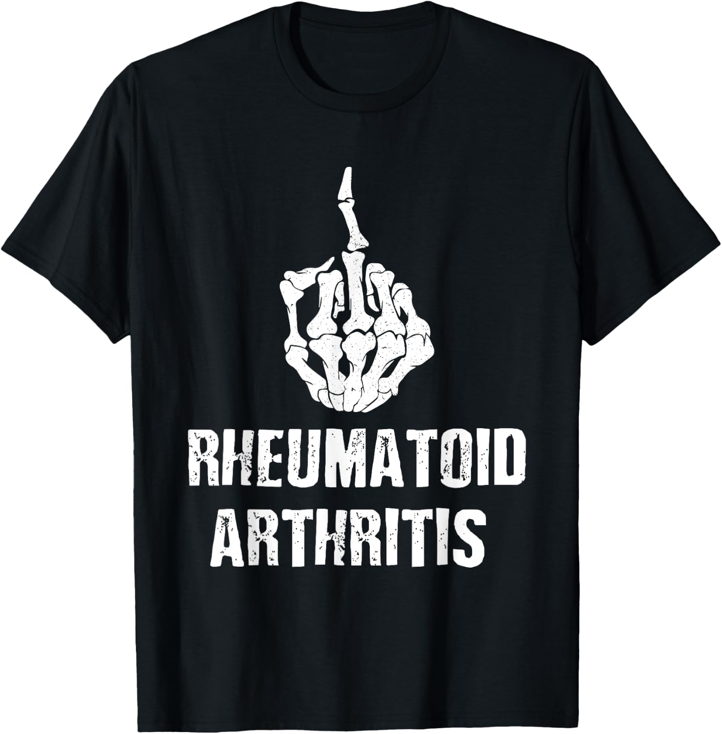 Funny Rheumatoid Arthritis Support Joints T-Shirt - T-Shirt | Black