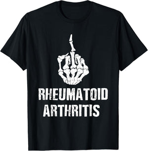 Funny Rheumatoid Arthritis Support Joints T-Shirt - T-Shirt | Black
