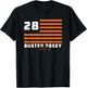 Buster Posey Flag Stripes - Apparel T-Shirt - T-Shirt | Black