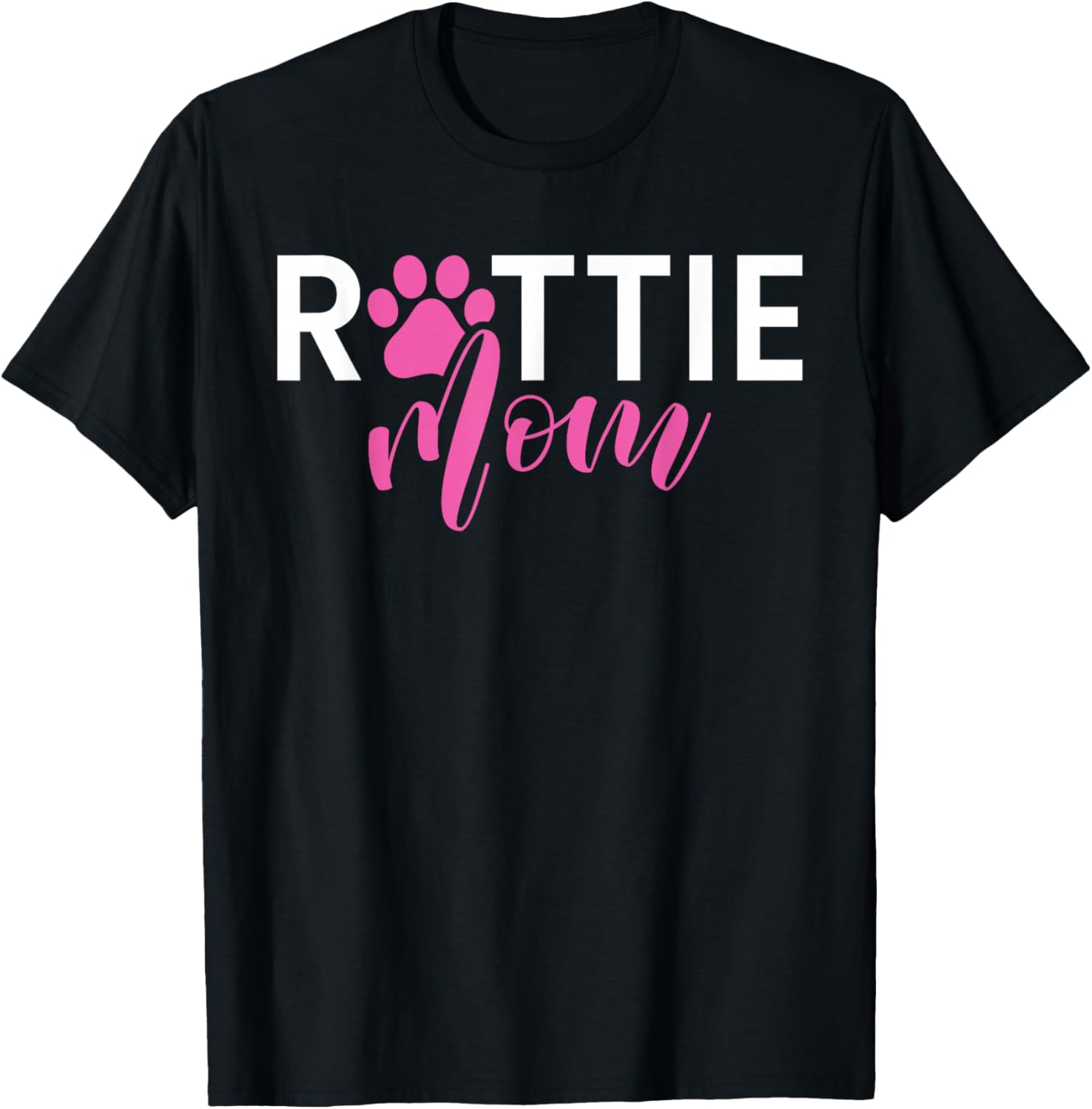 Rottweiler Rottie Mama T-Shirt - T-Shirt | Black