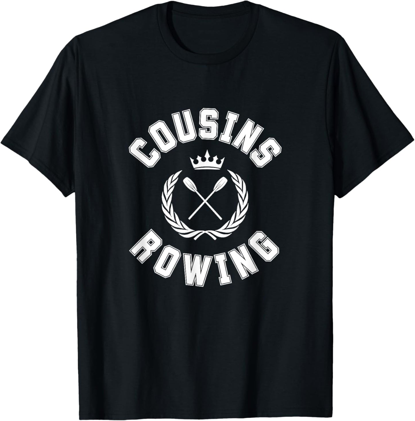 Cousins Rowing T-Shirt - T-Shirt | Black