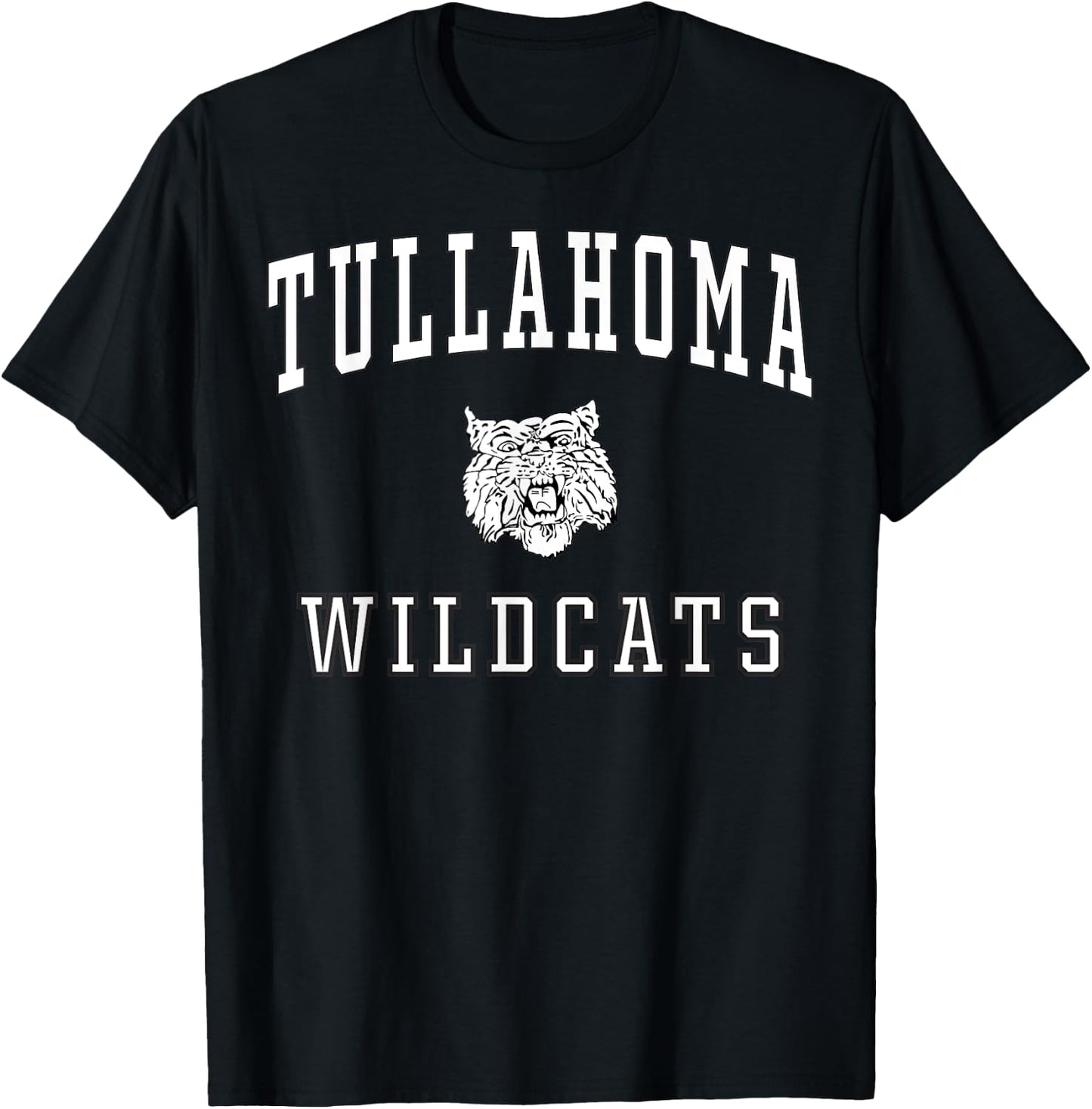 Tullahoma High School Wildcats C1 T-Shirt - T-Shirt | Black