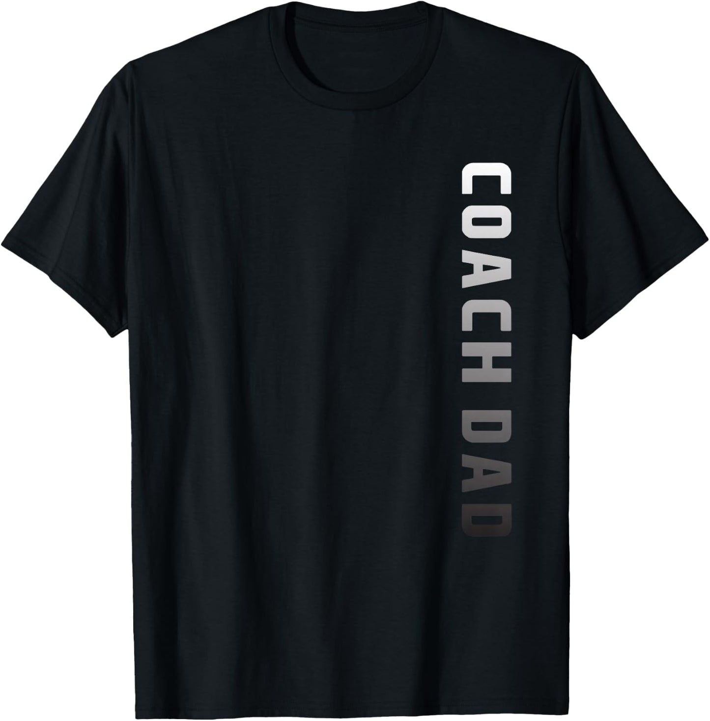 Coach Dad Design - Soccer Football Basketball Coach Father T-Shirt - T-Shirt | Black