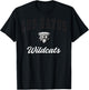 Los Gatos High School Wildcats C3 T-Shirt - T-Shirt | Black