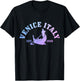 Venice Italy Venezia Italia Vintage Souvenir Italian T-Shirt - T-Shirt | Black
