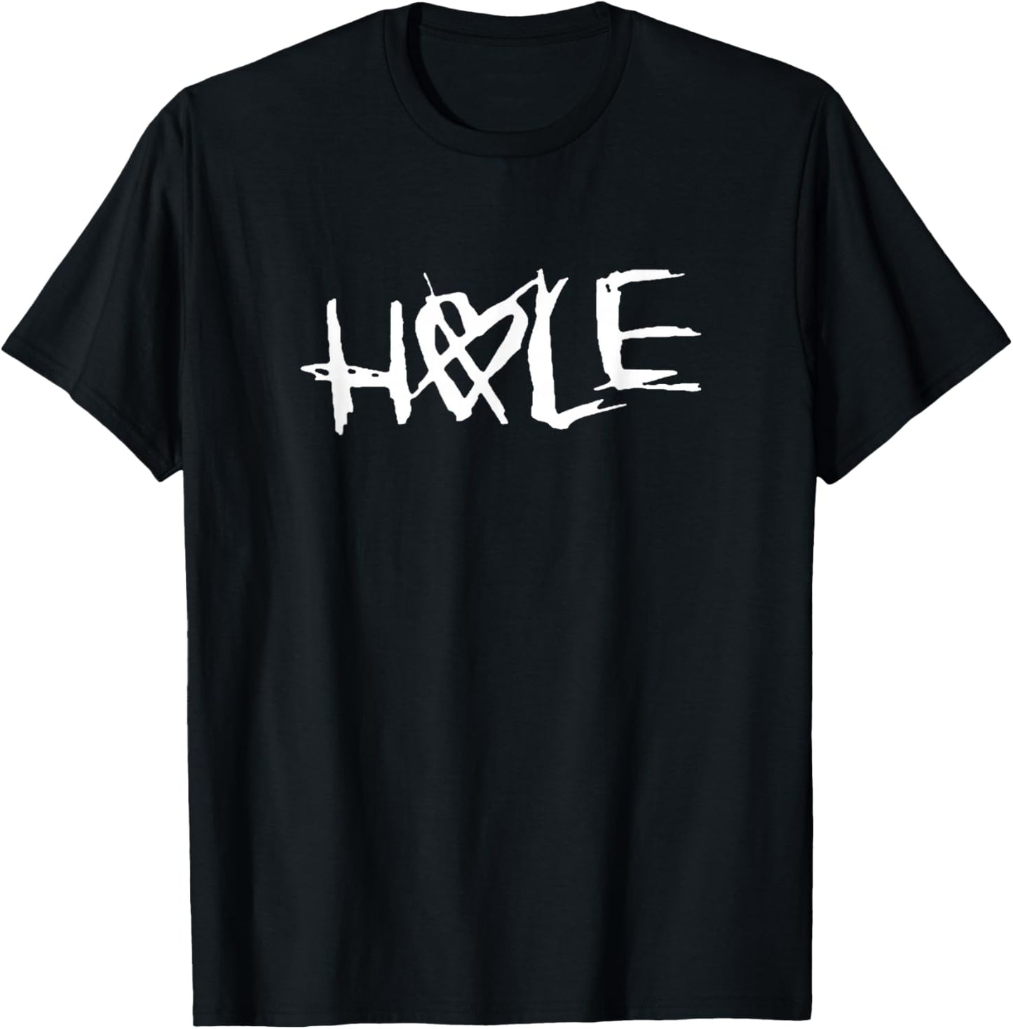Hole - Heart Logo T-Shirt - T-Shirt | Black