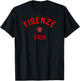 Firenze Italia - Florence Italy Coat of Arms T-Shirt - T-Shirt | Black