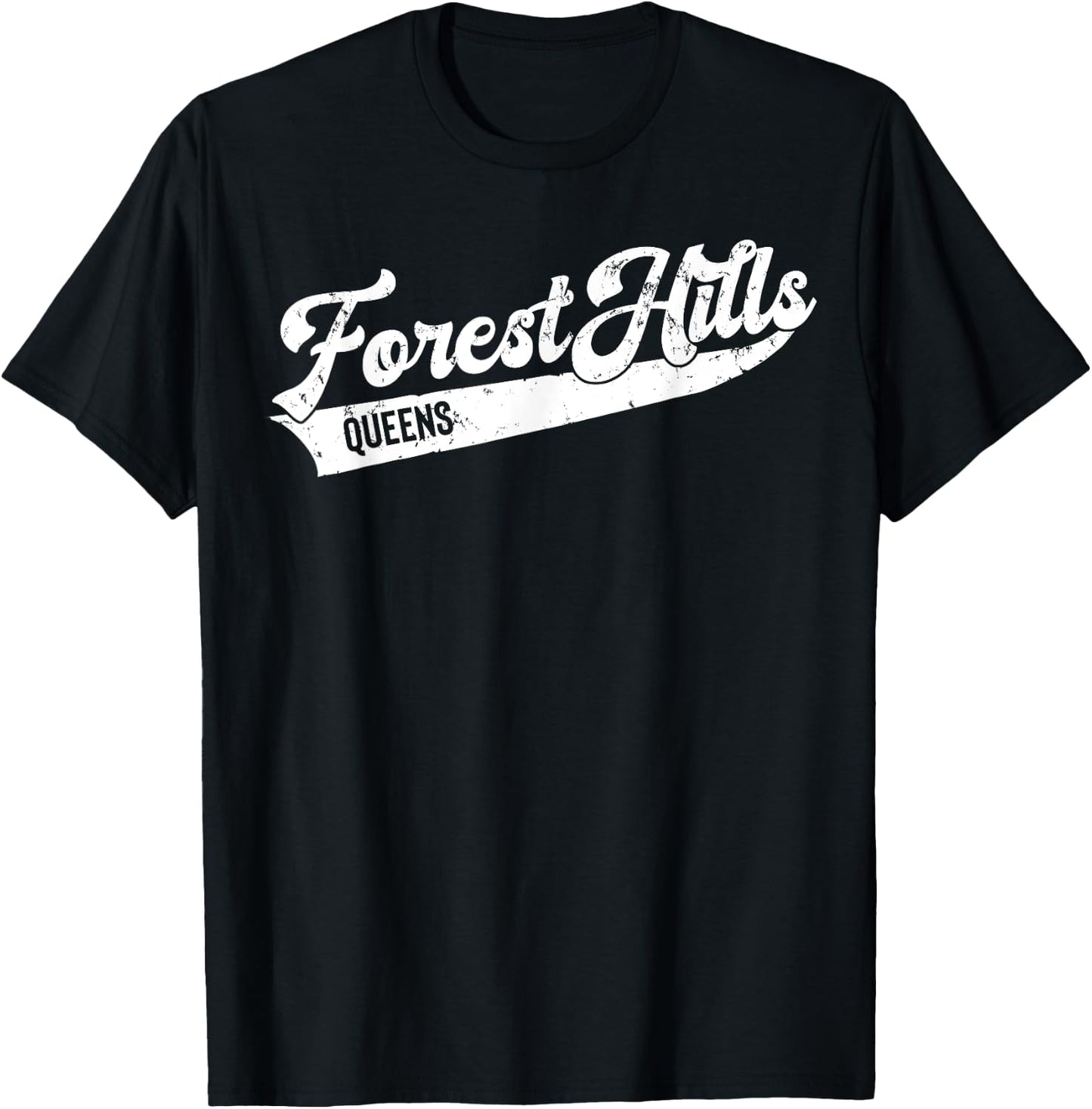 Forest Hills Queens T-Shirt - T-Shirt | Black