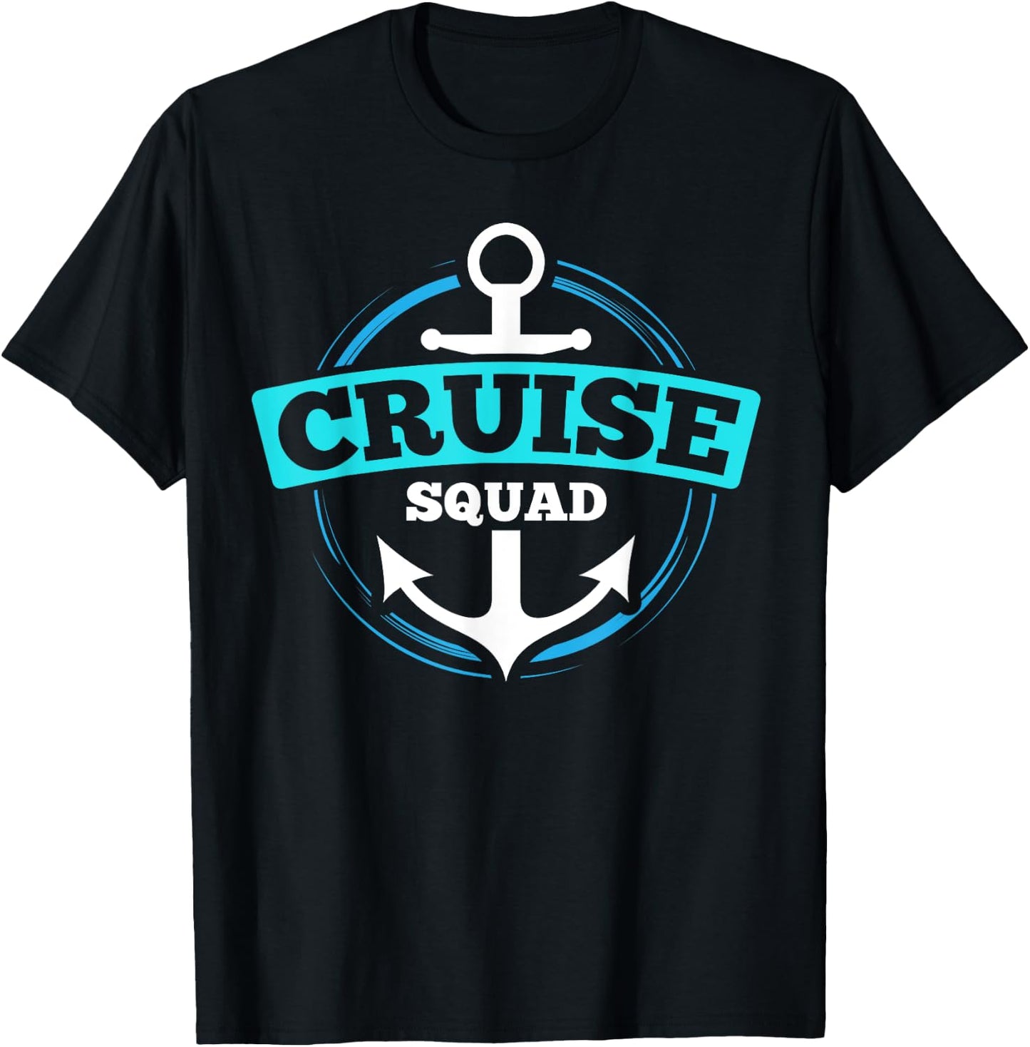 Matching Cruise Squad Friend Family Cruise Trip Vacation T-Shirt - T-Shirt | Black